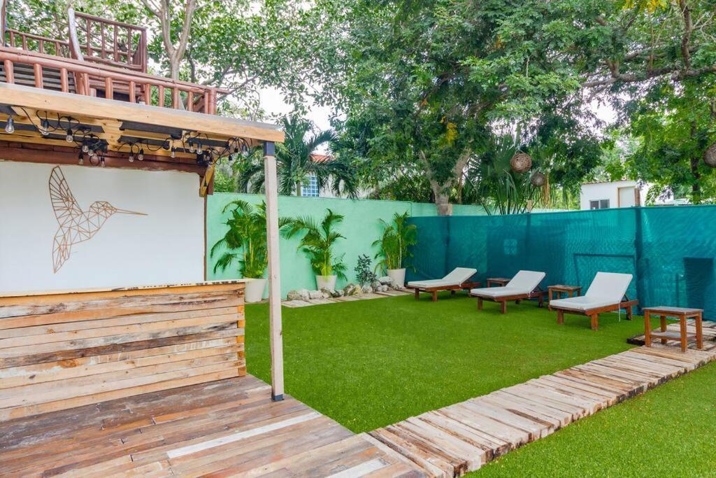 Encantadora Suite súper amplia en Colibrí PdC Playa del Carmen Exterior foto